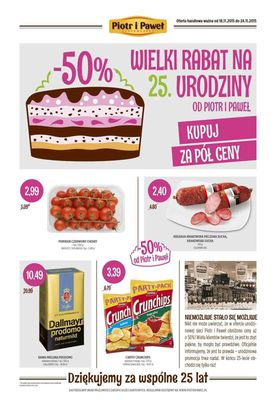 Wielki rabat na urodziny